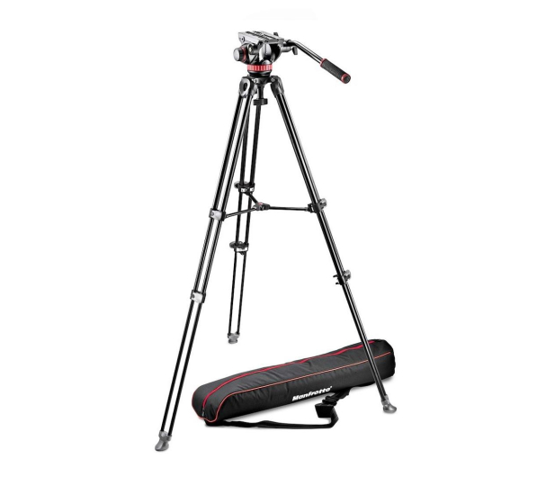 Manfrotto 502AM aluminium + głowica 502A + torba - 1282638 - zdjęcie